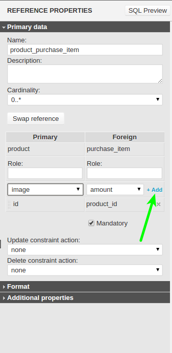 duplicate column name foreign key sqleditor